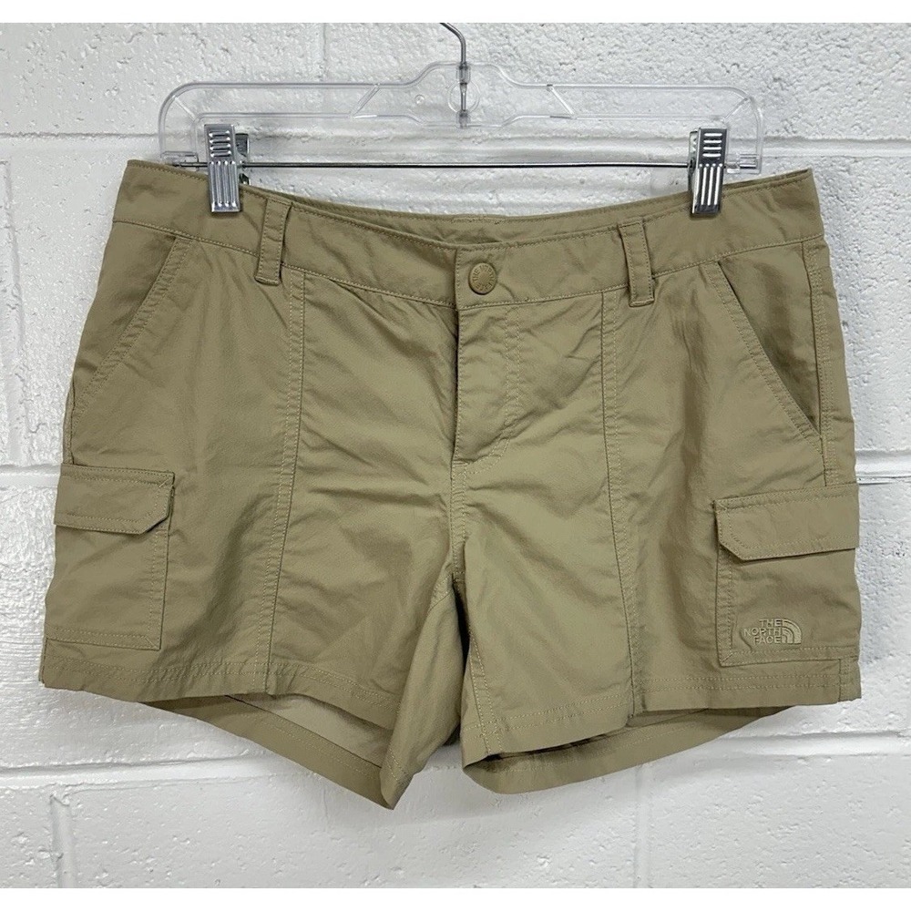 The North Face Amanda Cargo Shorts Beige Outdoor Hiking / Women's 10